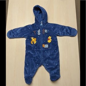 Infant Tiger and Pooh Snuggie